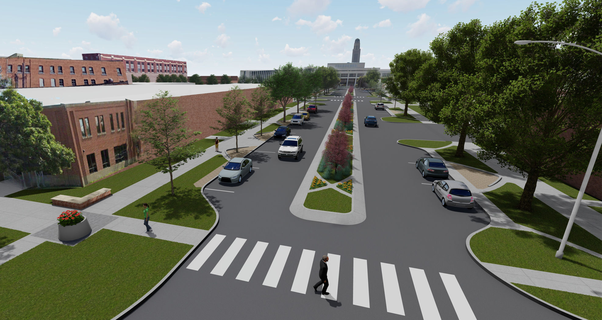 Haymarket South Streetscape and Parking Improvements